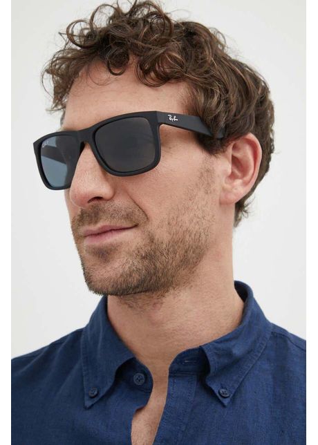 Ray ban ochelari de soare justin barbati culoarea negru 0rb4165