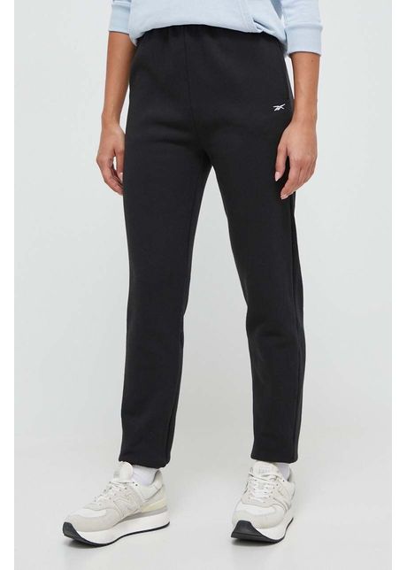 Reebok classic pantaloni de trening culoarea negru neted