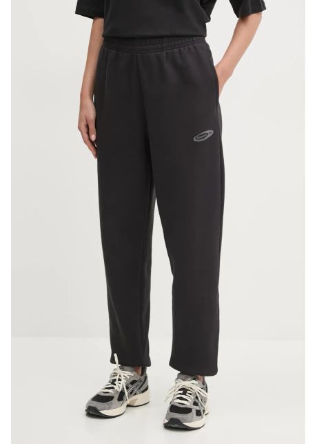 Reebok classic pantaloni de trening femei culoarea negru cu imprimeu 100214269