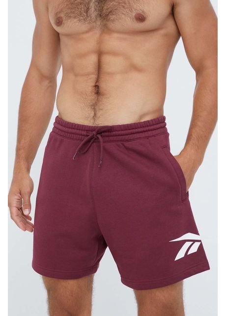 Reebok classic pantaloni scurti barbati culoarea bordo