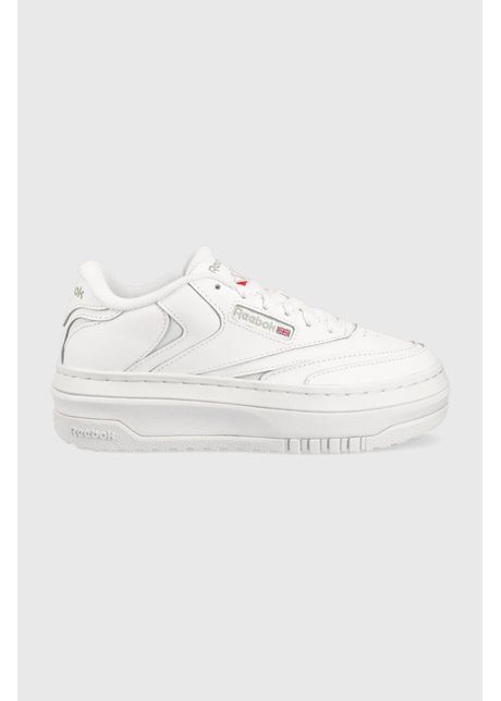 Reebok classic sneakers club c extra culoarea alb ie6679 wh wh pg3