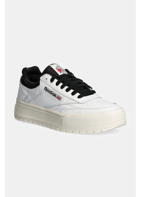 Reebok classic sneakers din piele club c megacourt culoarea alb 100201238