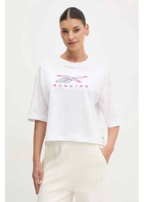 Reebok classic tricou din bumbac femei culoarea alb 100218833