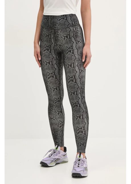 Reebok colan i id train femei culoarea gri cu imprimeu 100223151