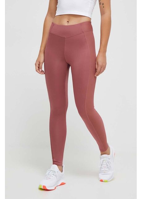 Reebok jambiere de yoga culoarea roz neted