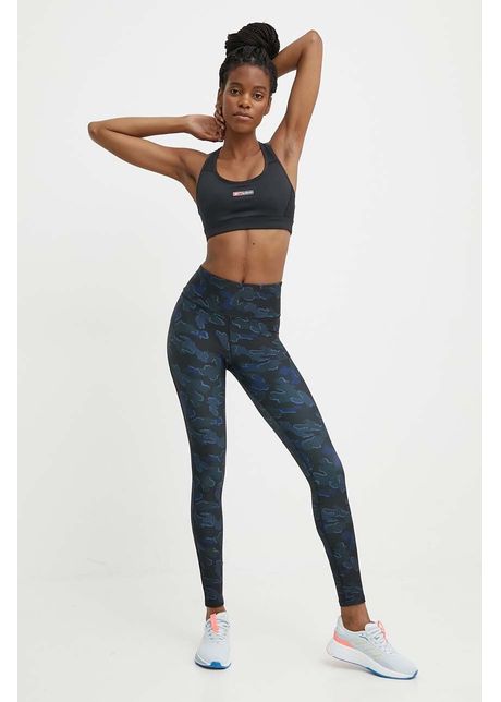 Reebok leggins de antrenament identity training culoarea negru modelator 100075419