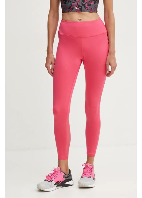 Reebok leggins de antrenament workout ready culoarea roz neted 100205353
