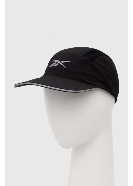 Reebok sapca float run performance culoarea negru cu imprimeu