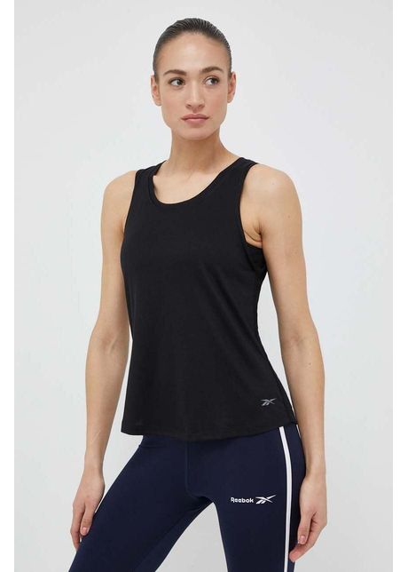 Reebok top de antrenament activchill dreamblend culoarea negru