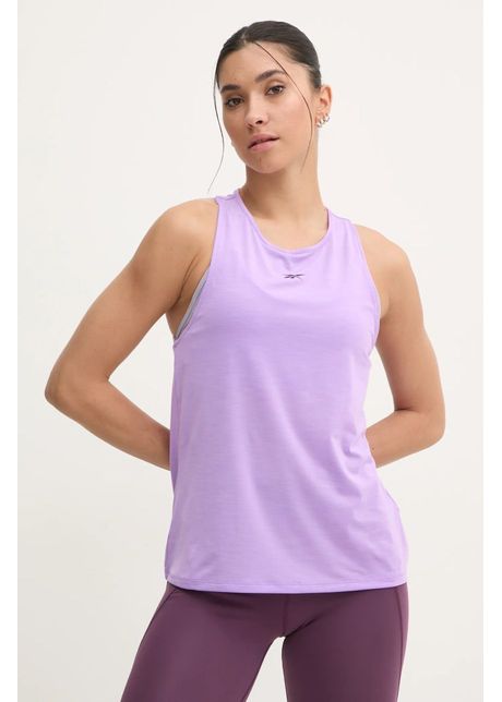 Reebok top de antrenament chill athletic culoarea violet 100205696