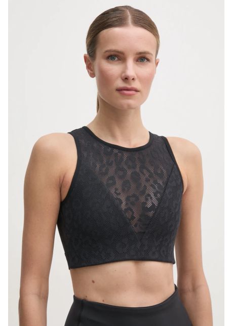 Reebok top de antrenament culoarea negru 100214344