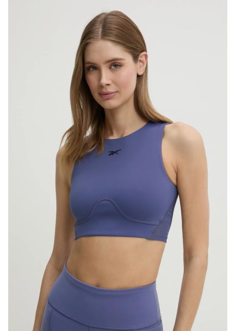 Reebok top de antrenament lux collection culoarea violet 100214320