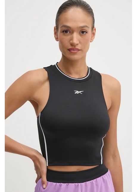 Reebok top de antrenament team culoarea negru 100205800
