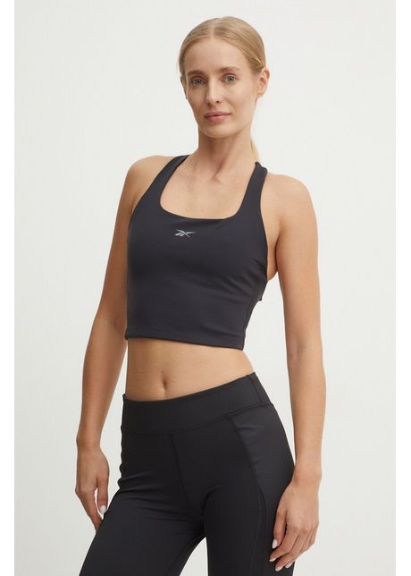 Reebok top lux collection femei culoarea negru 100205820