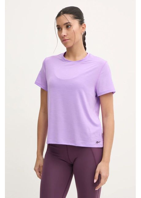 Reebok tricou de antrenament chill athletic culoarea violet 100205699