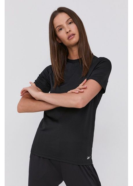 Reebok tricou gr9526 femei culoarea negru