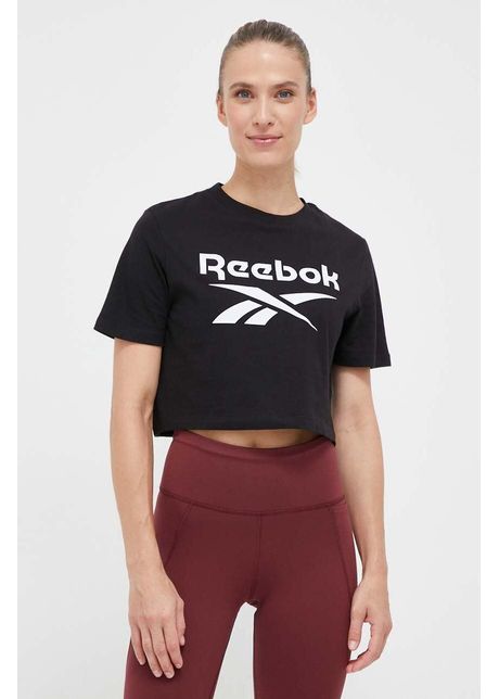 Reebok tricou reebok identity femei culoarea negru