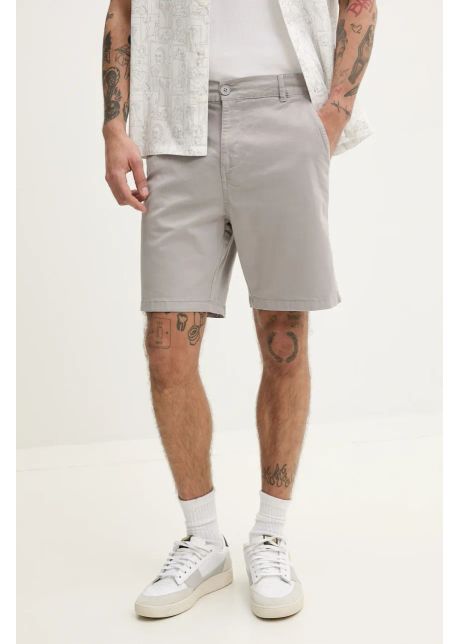 Rester ds pantaloni scur i chin shorts b rba i culoarea gri 55251 6410