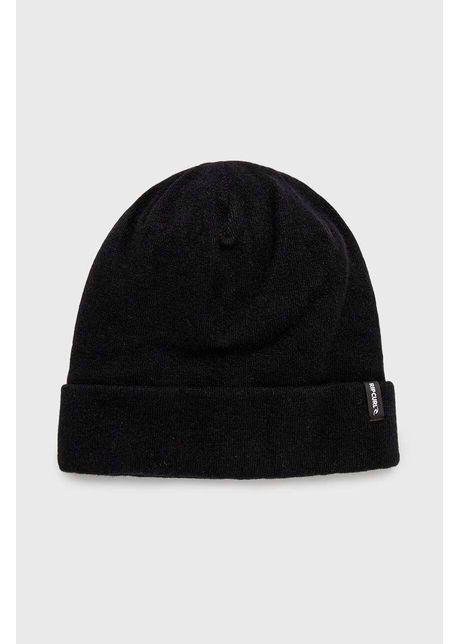 Rip curl caciula din amestec de lana culoarea negru din tricot gros