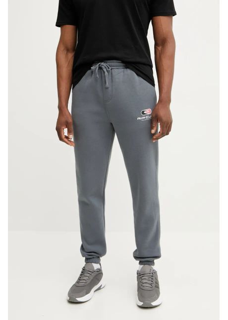 Rip curl pantaloni de trening culoarea gri melanj