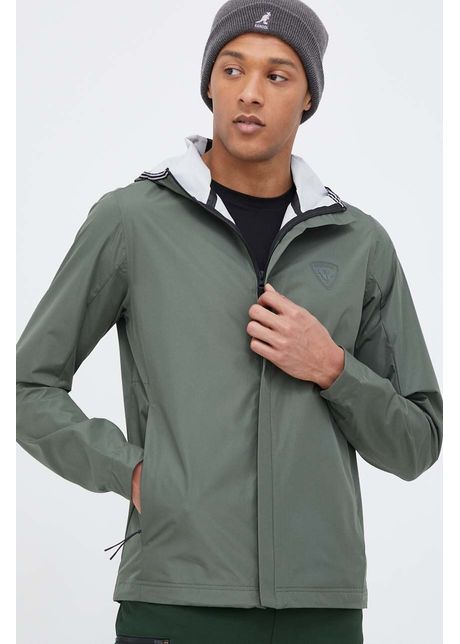 Rossignol geaca de ploaie barbati culoarea verde