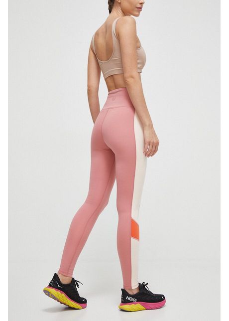 Roxy leggins de antrenament heart into it culoarea roz modelator