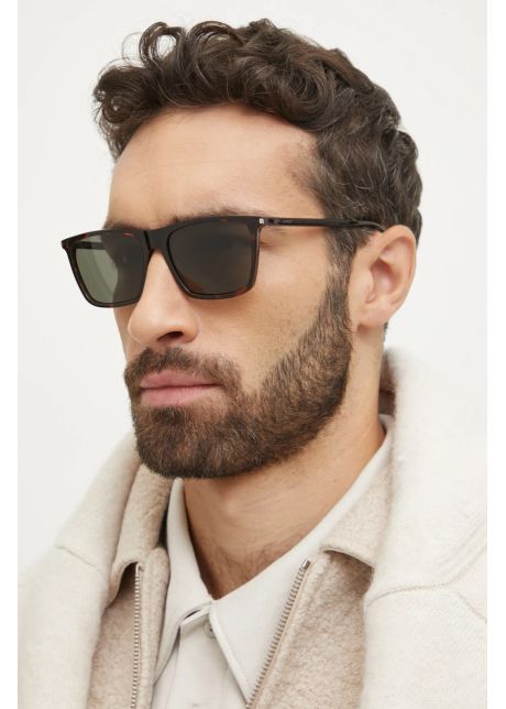 Saint laurent ochelari de soare barbati culoarea maro sl 668