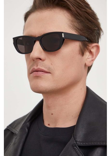 Saint laurent ochelari de soare barbati culoarea negru