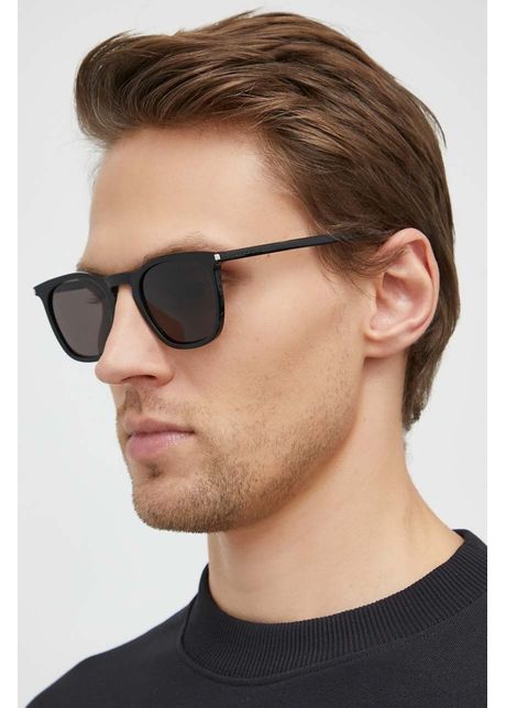Saint laurent ochelari de soare barbati culoarea negru