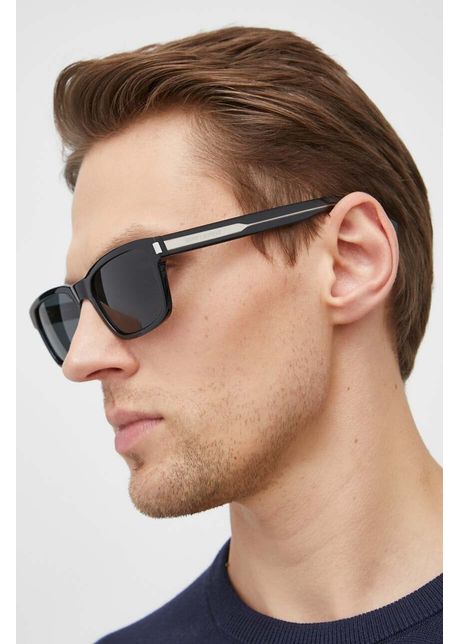 Saint laurent ochelari de soare barbati culoarea negru