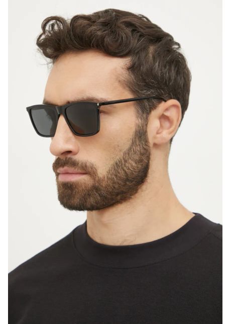 Saint laurent ochelari de soare barbati culoarea negru sl 668
