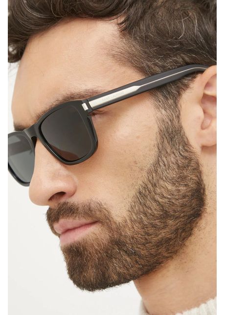 Saint laurent ochelari de soare barbati culoarea negru sl 710