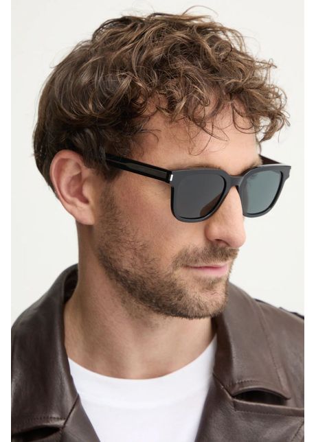 Saint laurent ochelari de soare barbati culoarea negru sl 711
