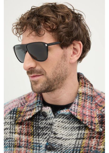 Saint laurent ochelari de soare barbati culoarea negru sl 731 gaspar