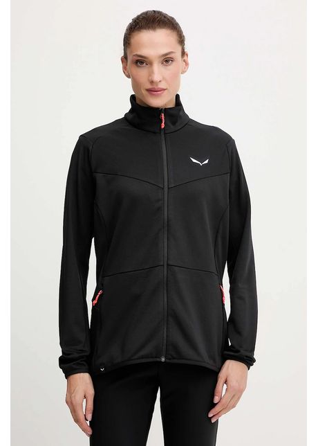 Salewa hanorac în aer liber Puez Cammino culoarea negru, uni, 00.0000029095