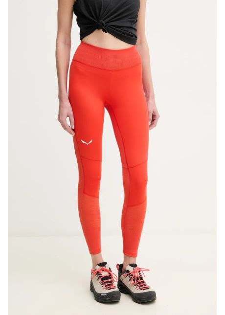 Salewa leggins sport pedroc dry responsive femei culoarea negru neted 00 0000028323