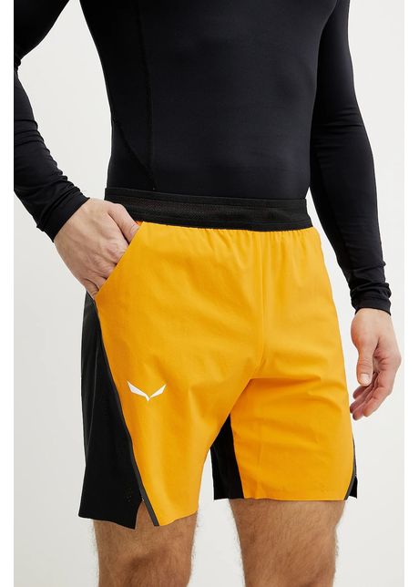 Salewa pantaloni scurți outdoor Pedroc 2 culoarea galben, 00-0000028603