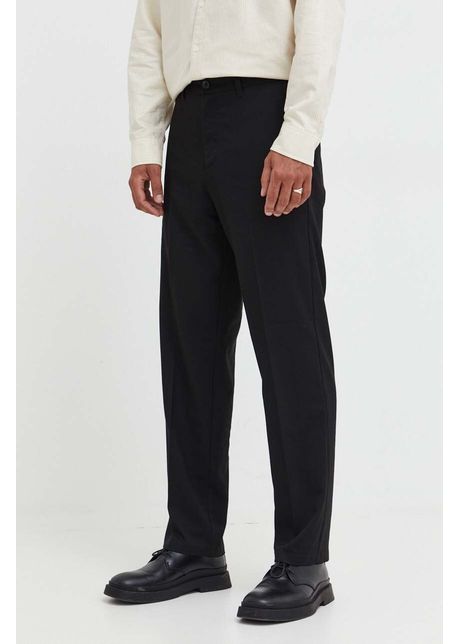 Samsoe samsoe pantaloni b rba i culoarea negru drept