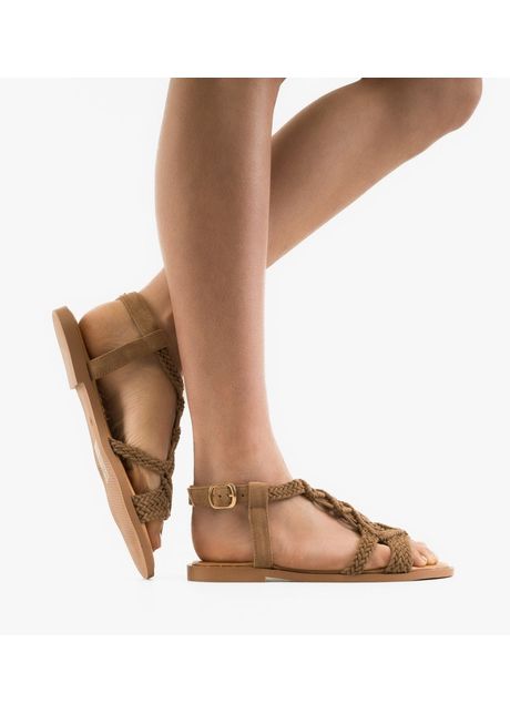 Sandale dama alivia khaki