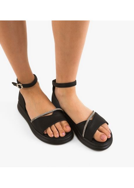 Sandale dama chandra negre