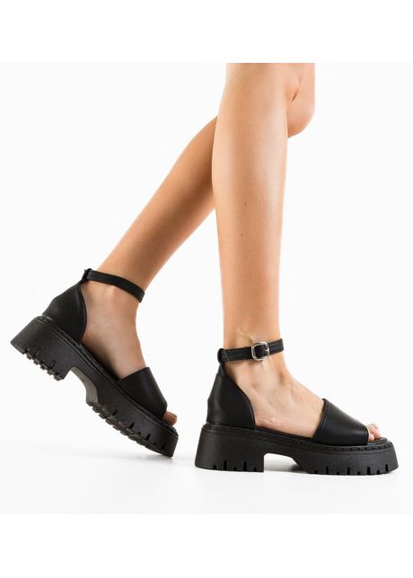 Sandale dama helle negre