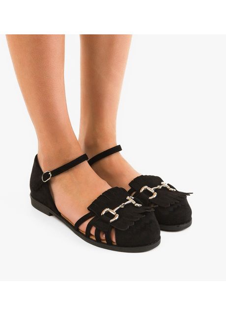 Sandale dama rafalia negre