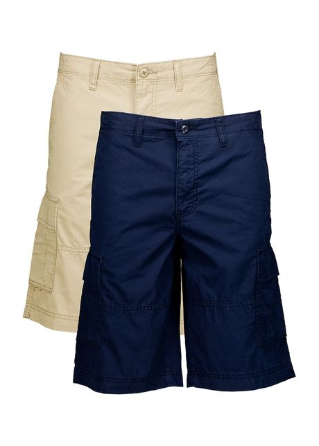 Set de pantaloni scurti cargo de bumbac 2 perechi