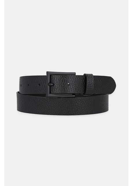 Sisley curea de piele culoarea negru 6q4csl01e