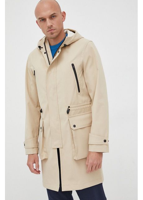 Sisley geaca barbati culoarea bej de tranzitie