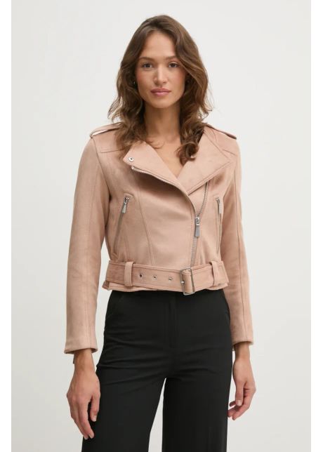 Sisley geaca ramones culoarea maro de tranzitie 20azln05h