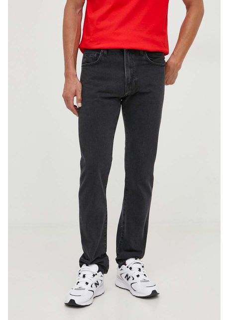 Sisley jeansi liverpool barbati culoarea negru