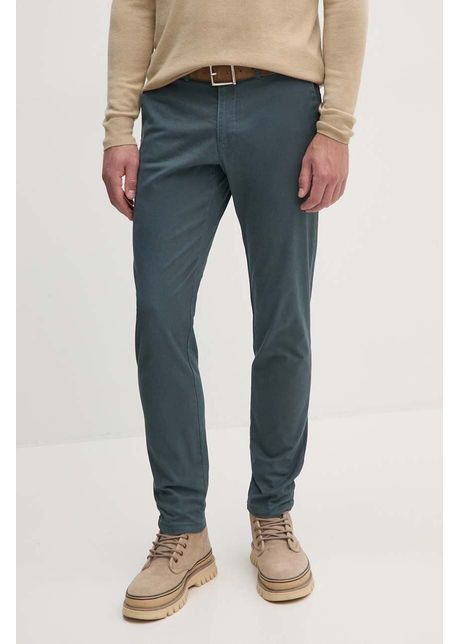 Sisley pantaloni barbati culoarea turcoaz mulata 4quxsf02x