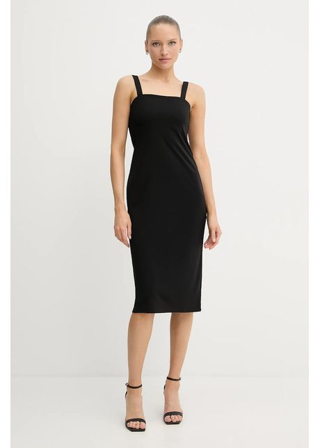 Sisley rochie culoarea negru mini mulata 4erjlv07b