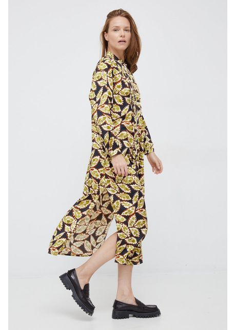 Sisley rochie midi dreapt